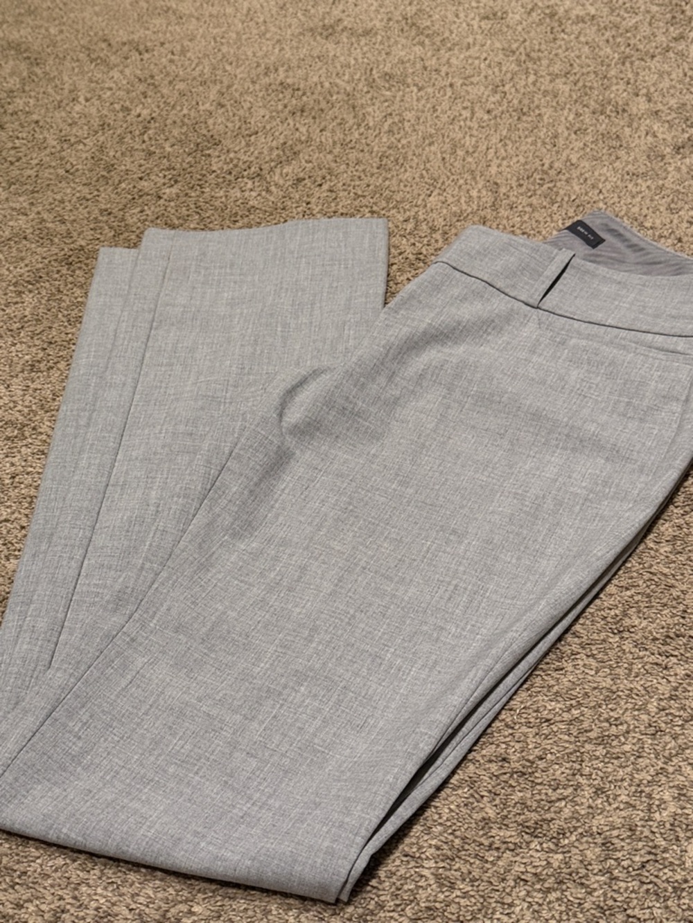 The Limited Drew Fit Light Gray Pants